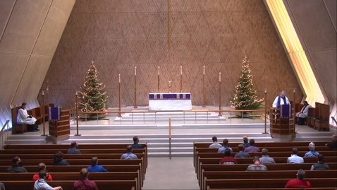 Thumbnail for entry Kramer Chapel Sermon - Friday, December 18, 2020