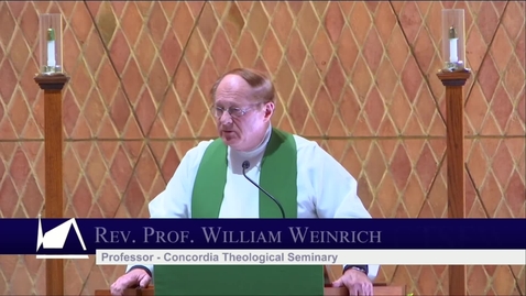 Thumbnail for Kramer Chapel Sermon - Friday, February 07, 2020