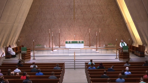 Thumbnail for Kramer Chapel Sermon - Friday, September 18, 2020