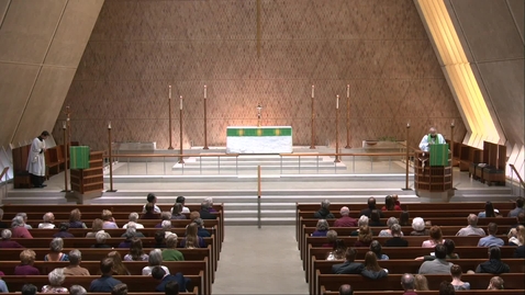 Thumbnail for Kramer Chapel Sermon - Tuesday, October 11, 2022
