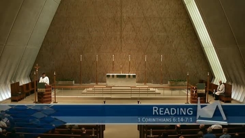 Thumbnail for Kramer Chapel Sermon - January 19, 2015