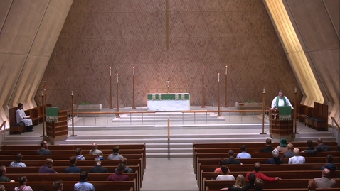 Thumbnail for Kramer Chapel Sermon - Friday, October 8, 2021
