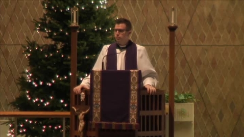 Thumbnail for entry Kramer Chapel Sermon - December 11, 2015
