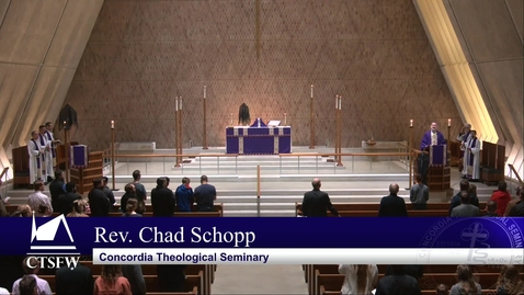 Thumbnail for Kramer Chapel Sermon - Thursday, April 06, 2023