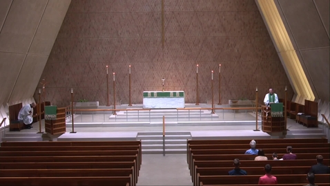 Thumbnail for Kramer Chapel Sermon - Friday, August 6, 2021