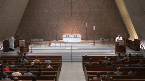 Thumbnail for Kramer Chapel Sermon - Thursday, April 4, 2024