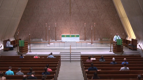 Thumbnail for Kramer Chapel Sermon - Thursday, July 21, 2022