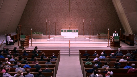Thumbnail for Kramer Chapel Sermon - Friday, October 25, 2019