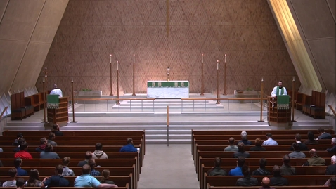 Thumbnail for Kramer Chapel Sermon - Thursday, October 21, 2021