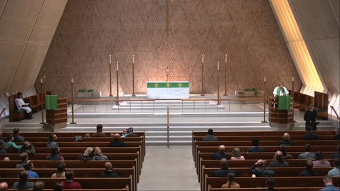 Thumbnail for Kramer Chapel Sermon - Thursday, October 17, 2024