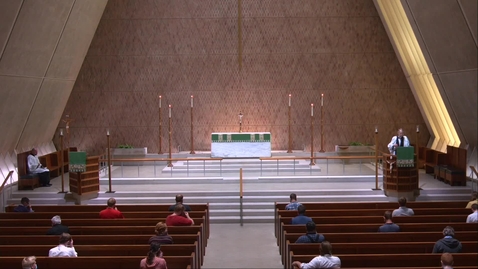 Thumbnail for Kramer Chapel Sermon - Thursday, June 25, 2020