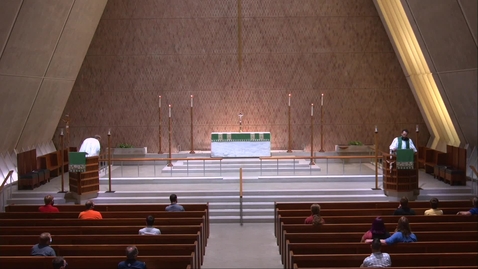 Thumbnail for Kramer Chapel Sermon - Thursday, August 20, 2020