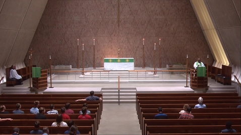 Thumbnail for Kramer Chapel Sermon - Thursday, August 04, 2022