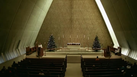 Thumbnail for Kramer Chapel Sermon - December 11, 2014