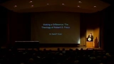 Thumbnail for Making a Difference: The Theology of Robert D. Preus