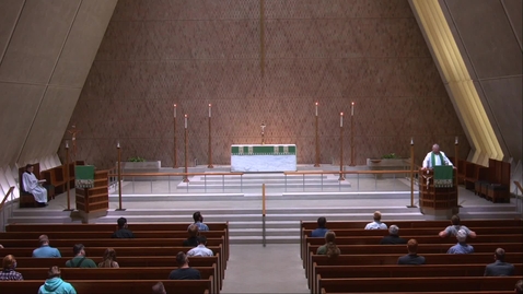Thumbnail for Kramer Chapel Sermon - Tuesday, July 21, 2020