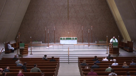Thumbnail for Kramer Chapel Sermon - Thursday, October 01, 2020
