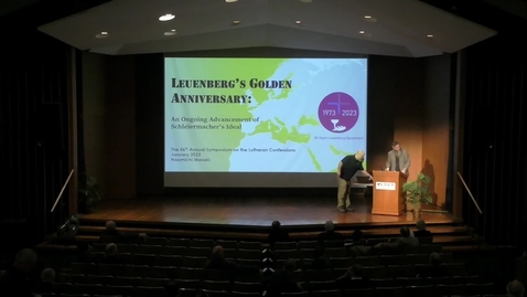 Thumbnail for Symposia_2023 - The Leuenberg Concord: 50 Years Later - Masaki