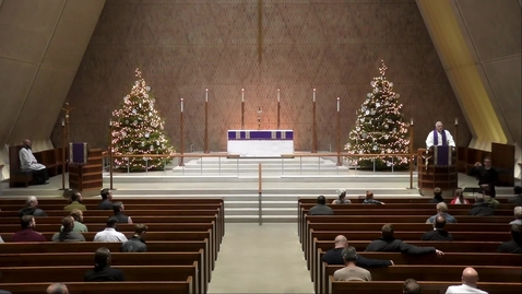 Thumbnail for Kramer Chapel Sermon - Thursday, December 19, 2024