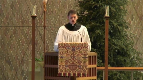 Thumbnail for Kramer Chapel Sermon - January 13, 2015