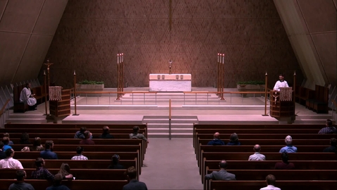 Thumbnail for Kramer Chapel Sermon - Thursday, May 9, 2019