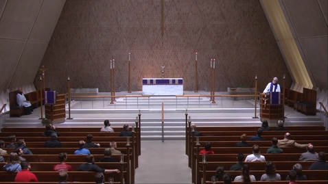 Thumbnail for Kramer Chapel Sermon - Tuesday, March 15, 2022