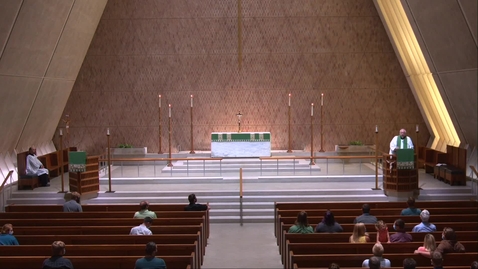 Thumbnail for Kramer Chapel Sermon - Thursday, August 06, 2020