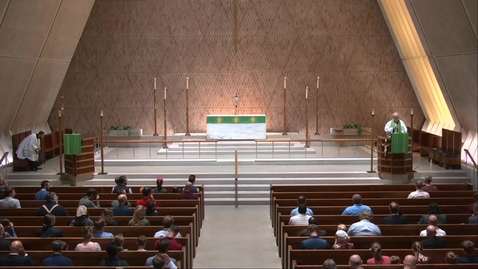 Thumbnail for Kramer Chapel Sermon - Thursday, September 12, 2024
