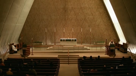 Thumbnail for Kramer Chapel Sermon - January 28, 2016