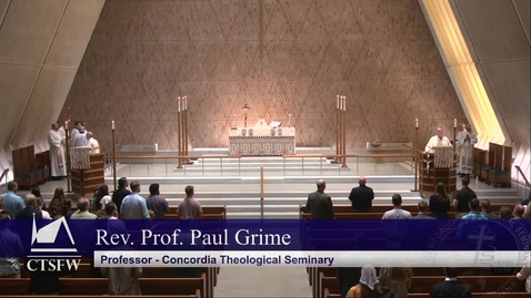 Thumbnail for Kramer Chapel Sermon - Tuesday, April 11, 2023