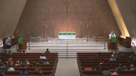 Thumbnail for Kramer Chapel Sermon - Monday, September 25, 2023