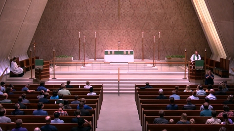 Thumbnail for Kramer Chapel Sermon - Thursday, October 03, 2019