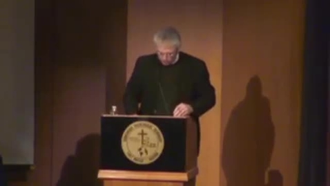 Thumbnail for 2014 Symposia - The Bread from Heaven, The Bread of Presence: Reflections on the Interplay of Forgiveness and Communion