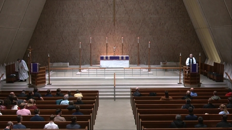 Thumbnail for Kramer Chapel Sermon - Tuesday, November 29, 2022