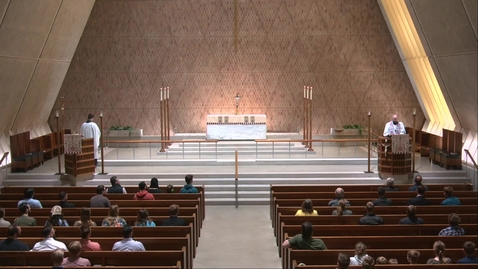 Thumbnail for Kramer Chapel Sermon - Thursday, April 18, 2024