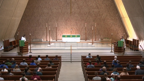 Thumbnail for Kramer Chapel Sermon - Tuesday, October 04, 2022