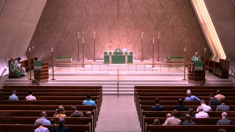 Thumbnail for Kramer Chapel Sermon - Wednesday, July 24, 2019