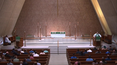 Thumbnail for Kramer Chapel Sermon - Thursday, September 30, 2021