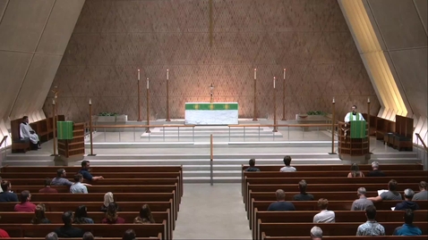 Thumbnail for Kramer Chapel Sermon - Friday, June 28, 2024