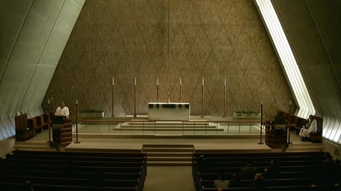 Thumbnail for Kramer Chapel Sermon - February 12, 2015