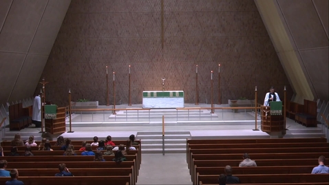 Thumbnail for Kramer Chapel Sermon - Friday, June 25, 2021