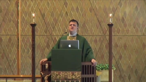 Thumbnail for entry Kramer Chapel Sermon - January 28, 2015