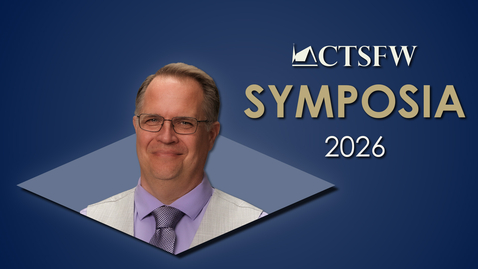 Thumbnail for Symposia 2026 — Thus Says "The Holy One of Israel": Isaiah's Use of Leviticus's Incarnational Language — Dr. Ryan M. Tietz