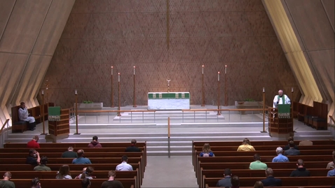 Thumbnail for Kramer Chapel Sermon - Thursday, September 17, 2020