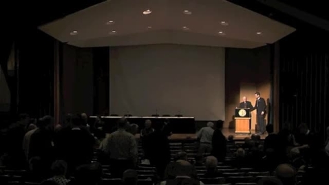Thumbnail for Symposia 2013 - Presentation to Ben Mayes