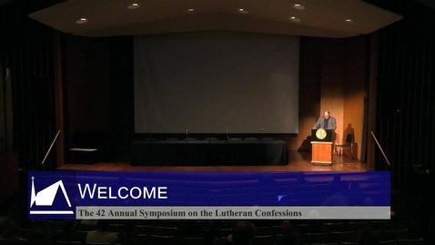 Thumbnail for  Christology as Basis for Lutheran Theology