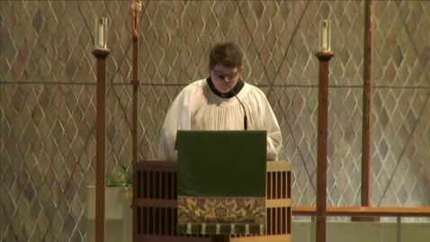 Thumbnail for Kramer Chapel Sermon - February 10, 2015