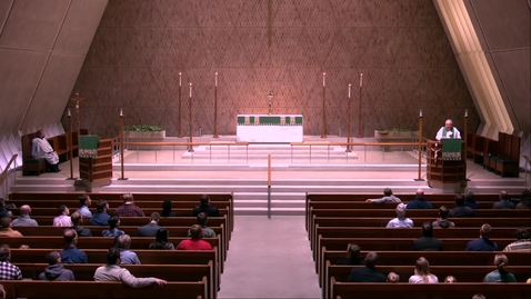Thumbnail for Kramer Chapel Sermon - Thursday, October 24, 2019