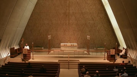 Thumbnail for Kramer Chapel Sermon - May 11, 2015