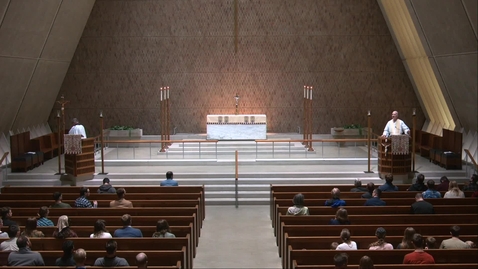 Thumbnail for Kramer Chapel Sermon - Thursday, April 11, 2024
